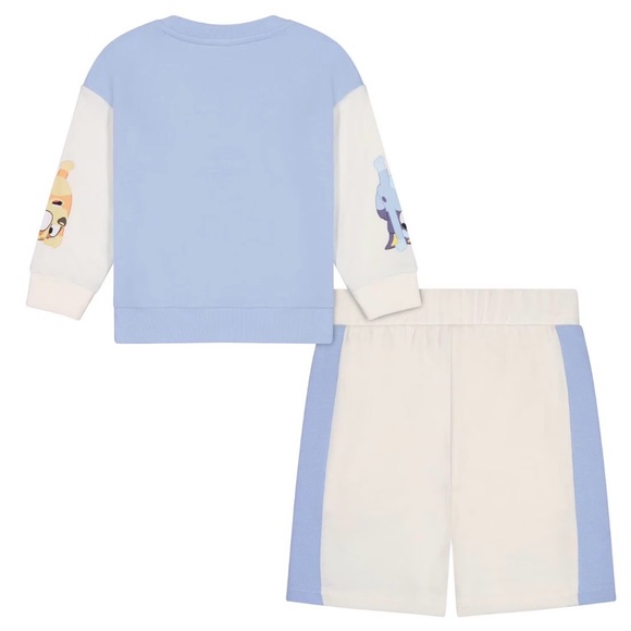 Bluey Kids Matching Set - Blue and White - Picture 2 of 8